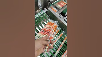 full-automatic chopsticks packing machine