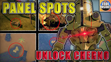 ARMOR PANEL Locations to UNLOCK CHERNO ALPHA ||| Kaiju Universe