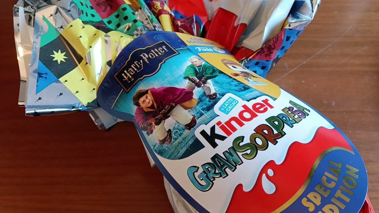 Kinder Gran Sorpresa Maxi Harry Potter 2026 – apriamolo!