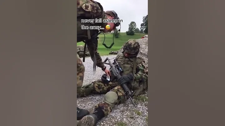MILITARY | never fall asleep in the army 😂 #shorts  #army #short