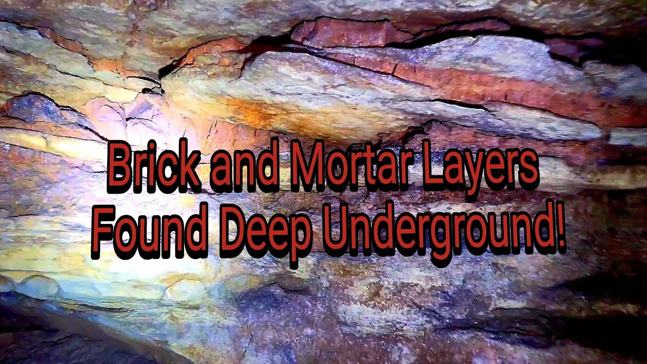 Evidence of Brick and Mortar in the Illinois Caverns!