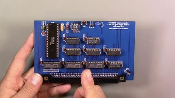 DIY 8-bit computer, Episode 17: Fixed CPU/glue logic PCBs