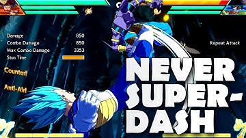 NEVER SUPER DASH! ONLY SUPER DASH WHEN! Tips/Guide (Dragon Ball FighterZ)