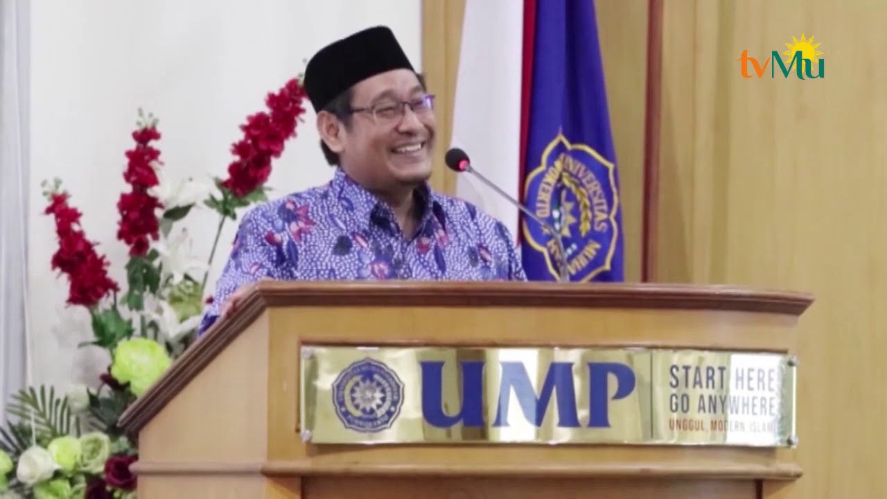REKTOR UMP BERHARAP UNTUK BELAJAR TANPA HENTI - YouTube