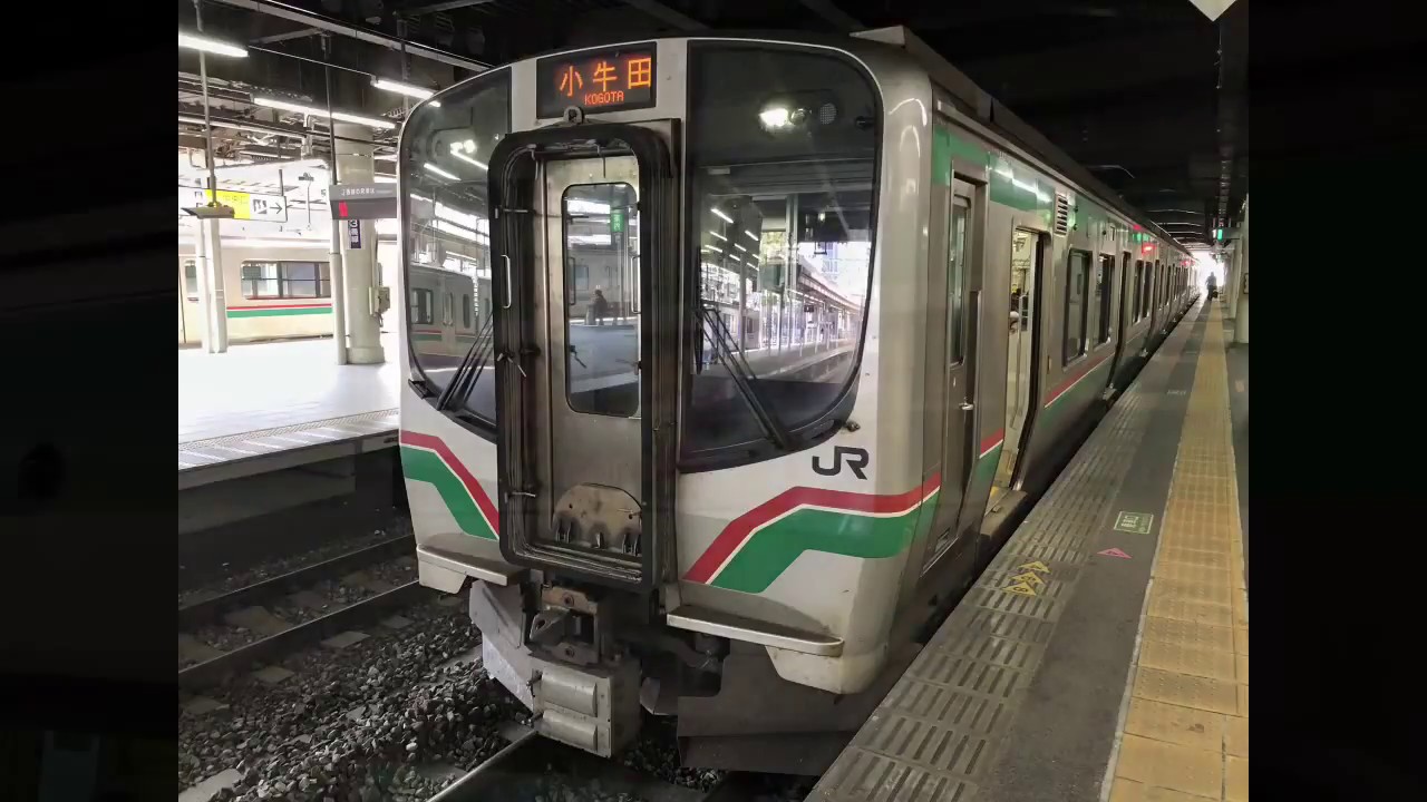 【車窓右側】E721系 東北本線 仙台～小牛田