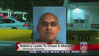 Driver arrested after hours-long standoff in Orange County