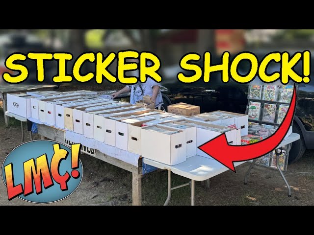 Overpriced and Sun-Baked Comics at the Flea Market… Can I Find Anything Good?