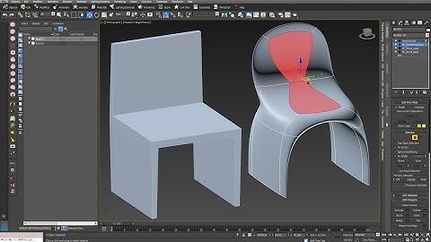 How to model a chair with "mesh smooth" out of a box in 3ds max