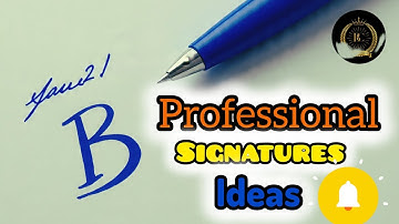 Professional Signatures Style | Stylish Signature With Letter B Unique Style