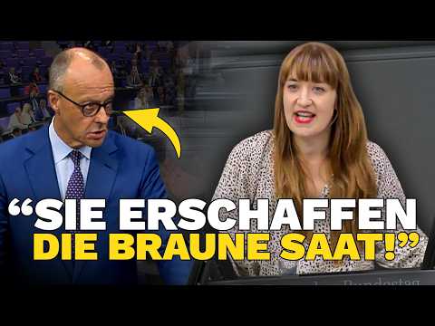 Heidi Reichinnek ON FIRE🔥Bundestag eskaliert!