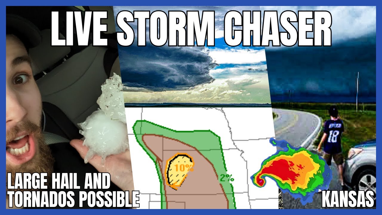 4-25-24 Storm Chase in Kansas | Stuck in the Mud | Archive - YouTube