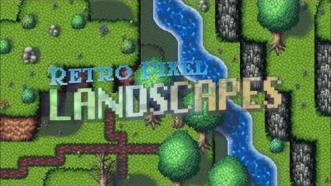 Retro Pixel Landscapes - Instructions Video - Unity Asset Store & itch.io