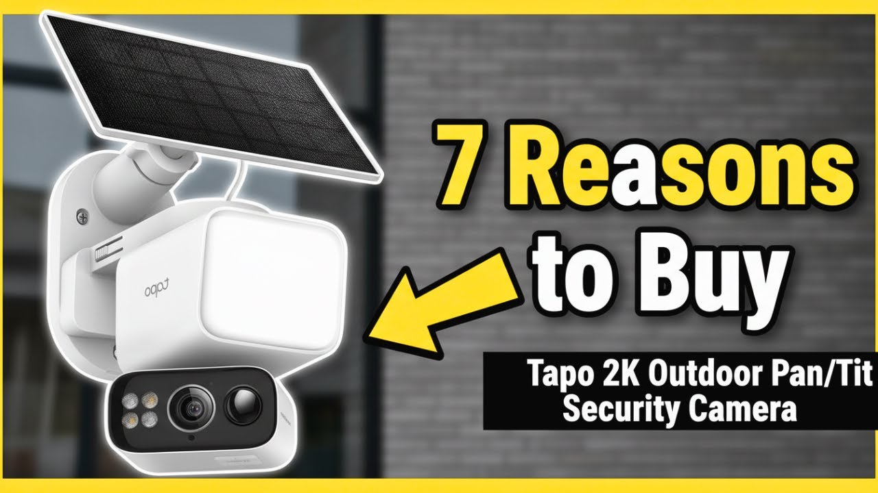 Tapo 2K Pan/Tilt Solar Security Camera Review: 360° AI Tracking, Wireless, Subscription-Free