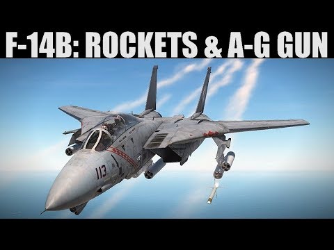 F-14B Tomcat: Rockets & Gun Tutorial | DCS WORLD