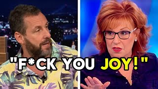 Adam Sandler ERUPTS LIVE On The View After Brutal Exchange With Joy Behar