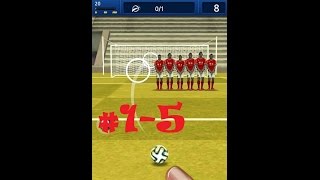 Finger soccer: Football kick | Stage 1-5 screenshot 1