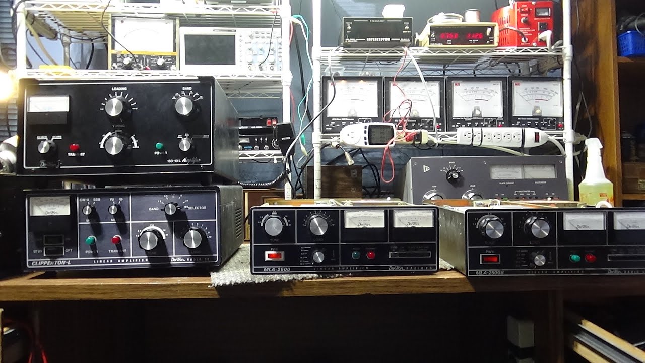 Dentron Linear Amplifiers, my current collection, thoughts, walkthru