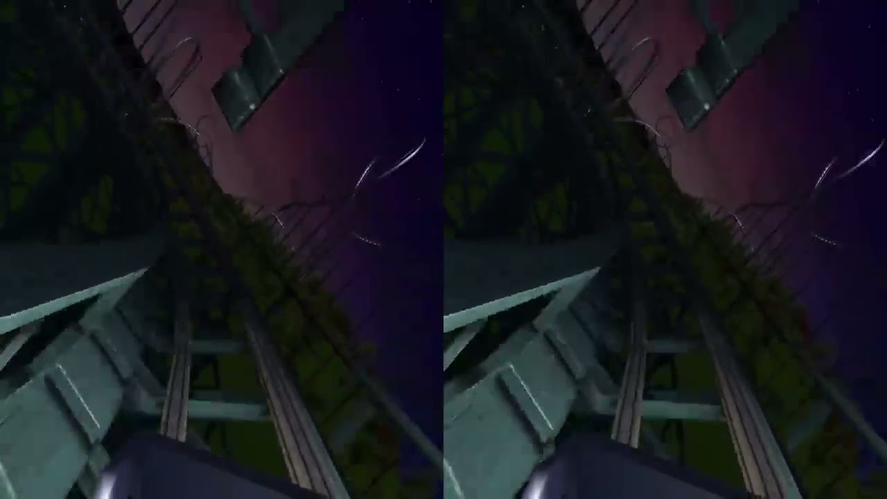 3D Roller Coasters S VR Videos 3D SBS [Google Cardboard VR Experience] VR Box Virtual Reality Video