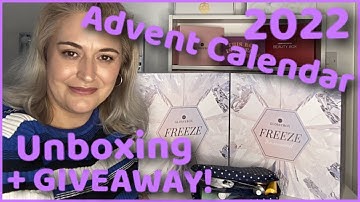 GLOSSYBOX "Freeze the Moment" Advent Calendar 2022 / Must See Unboxing & GIVEAWAY! ***WORTH £443!***