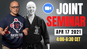 Joint Martial Arts Seminar | Christian Wedewardt & Chris Hanson | Apr 17 2021