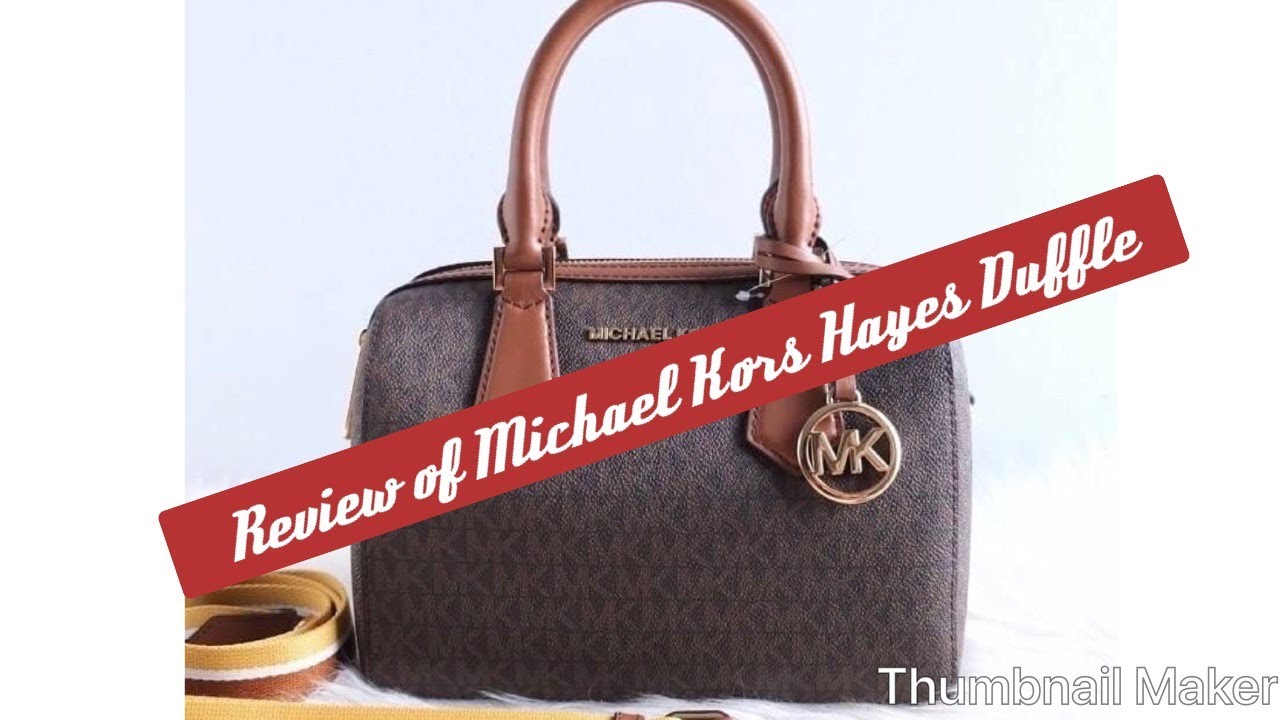 mk hayes small duffle