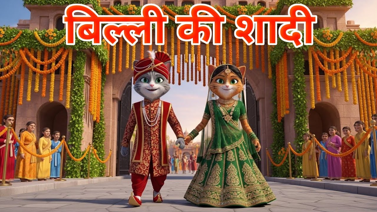 Billi Ki Shaadi Mein Pura Shehar Aaya 😍🐱 | Dhol Tasha Animal Wedding