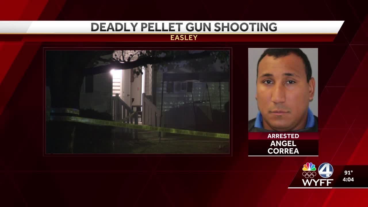 Man charged in deadly pellet gun shooting in Easley, South Carolina ...