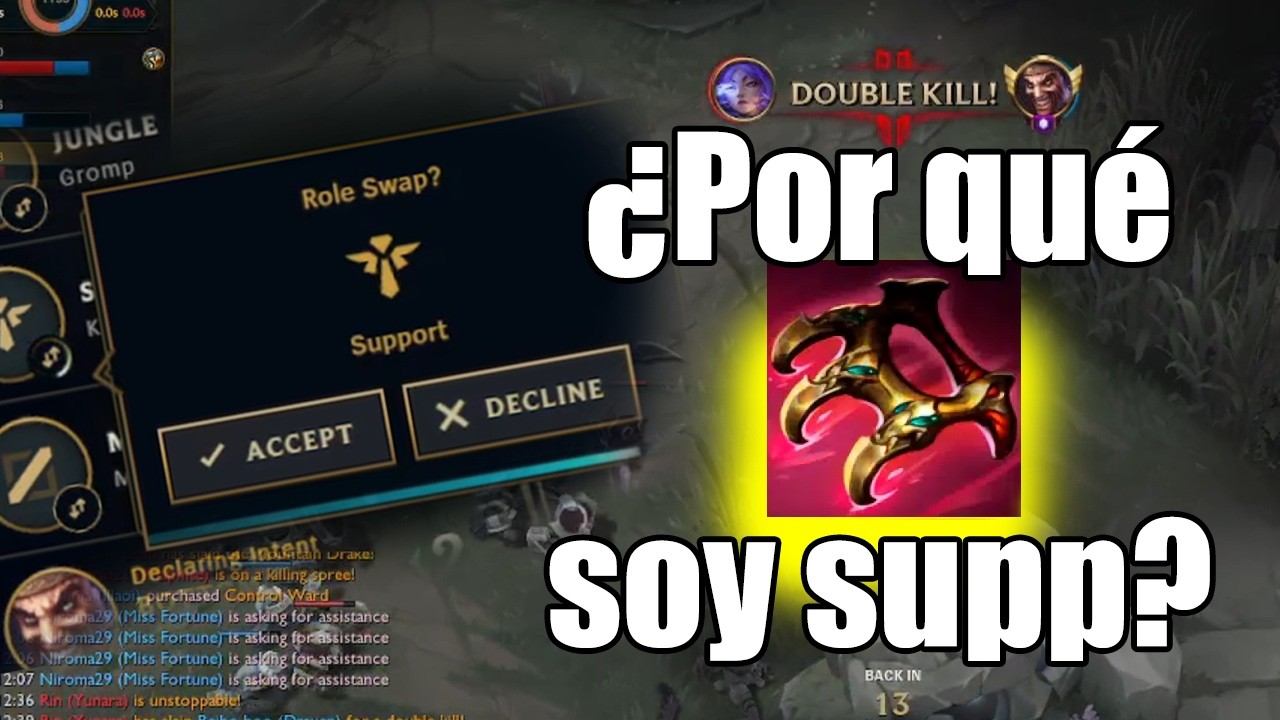 ACEPTÉ TRADE DE SUPPORT SIN DARME CUENTA… 😭 (Draven Bronce #2)