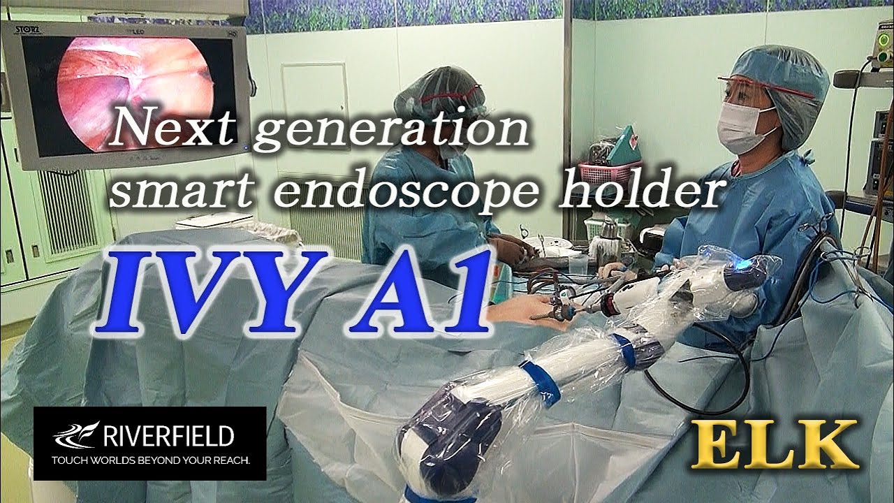 A smart endoscope holder "IVY A1" having a big impact in Medical Topia