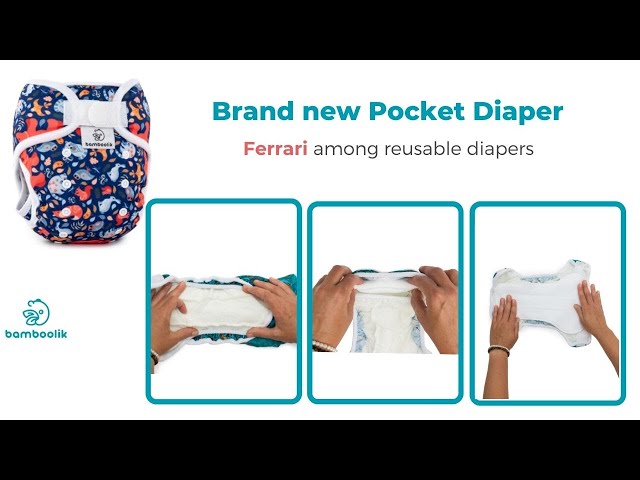 Pocket Diaper DUO by Bamboolik 
