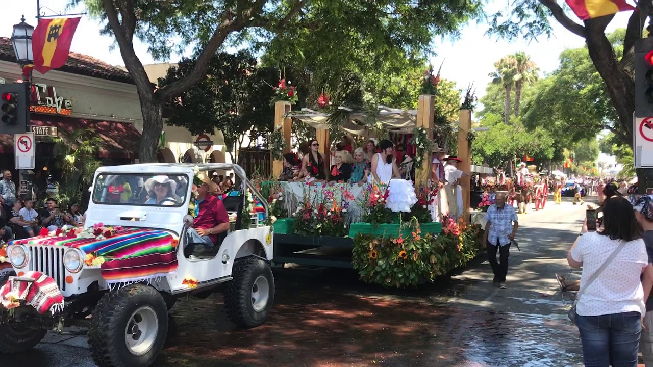 Santa Barbara Fiesta Parade 2019 YouTube