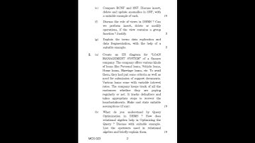 MCS - 023   June 2022 Question Paper