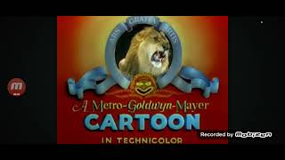 Metro Goldwyn Mayer Cartoon Logo 1944
