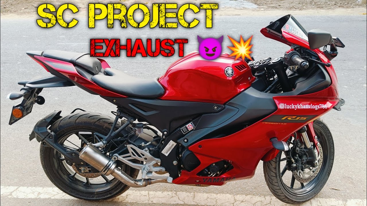 Sc Project For R115v4 R15v4 SC project exhaust || Extremelyloud || best exhaust for r15 v4😈💥 ...