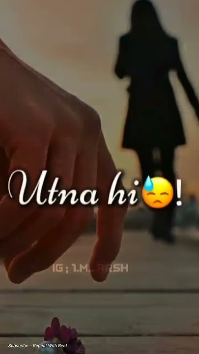 Sad 😔 status 🥀 Aap jisko jitni jyada importance doge, utna hi vo apko ignore karega ||😢 Sad Status