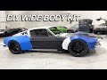 Building a diy wide body kit for my mid engine 67 ford mustang fastback