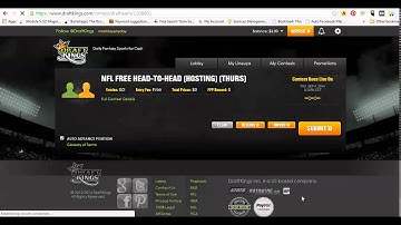 DraftKings Create a Contest tutorial