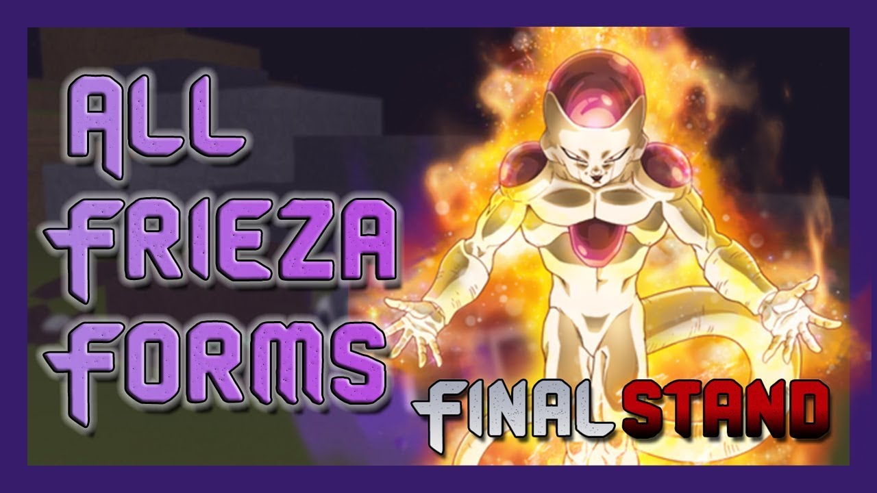 Roblox Dragonball Z Final Stand Golden By Veggy421 - roblox dragon ball z final stand frieza race