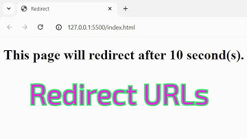 Redirect to Any URLs from your Website