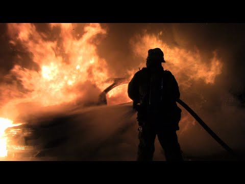 *Pre-Arrival* - Fully Involved Car Fire in Historic South Central Los Angeles