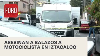 Ejecutan a motociclista de 7 balazos en Ramos Millán, Iztacalco - Las Noticias