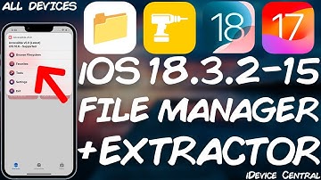 iOS 18.3.2 - 15 Jailbreak News: FILE MANAGER / Extractor RELEASED - No Jailbreak NEEDED, No Install!