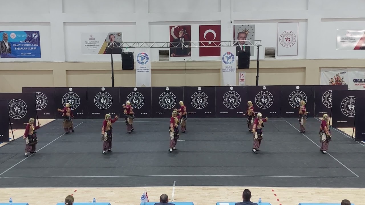 THOF 2025 İzmir Bölge Finali Kütahya Ada Zeybek Kültür ve Sanat SK Gençler Düzenlemesiz Kadınlar