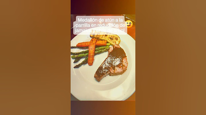 Atún a las brasas