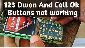 123 Ok And Dwon Buttons not working Vgo tell i800 By Barkat Ali #mobilerepair