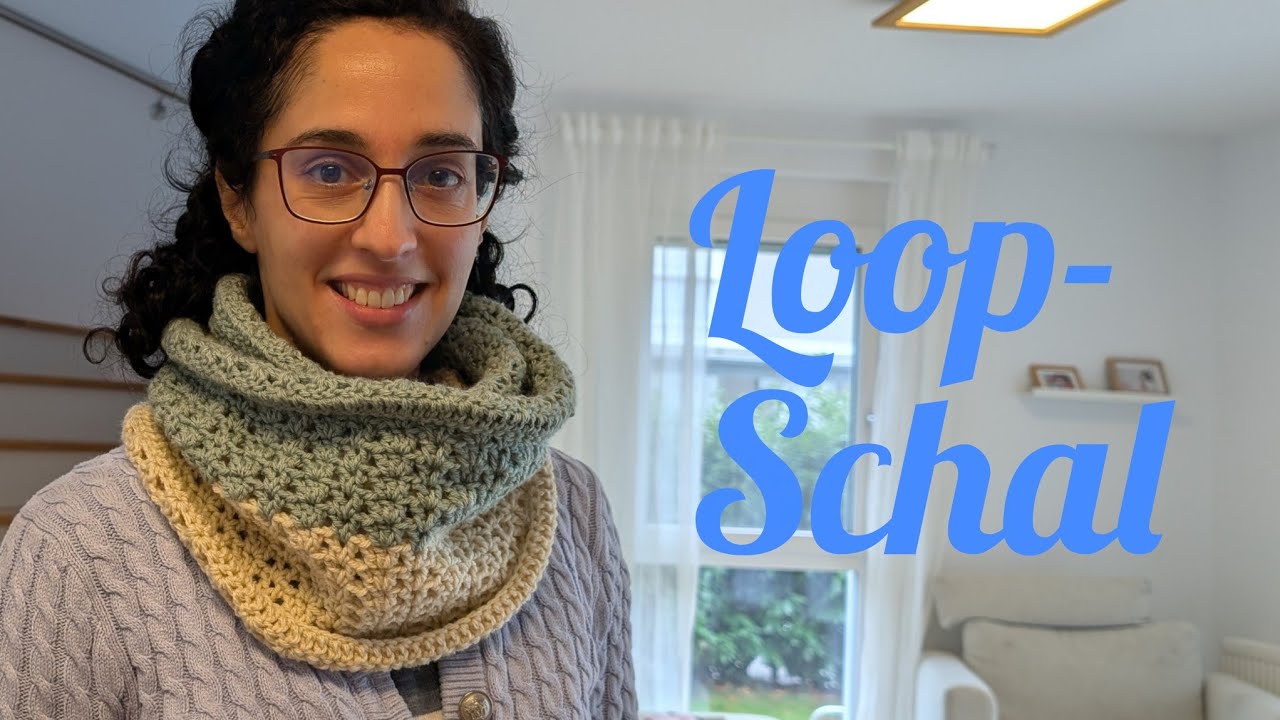 Einfacher & Wunderschöner Loopschal häkeln | Anfängerfreundliche Anleitung | Schnell & Stylisch