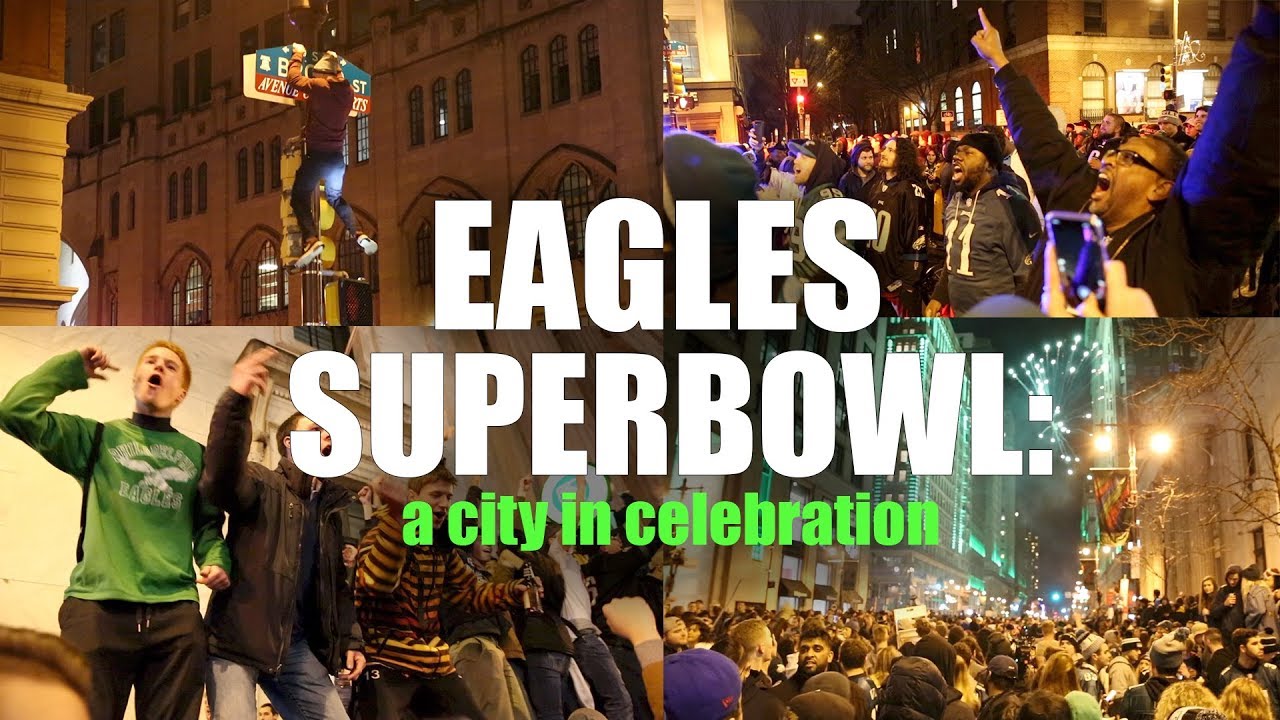 Millions of Eagles Fans take to the Philly Streets to Celebrate Super ...