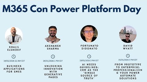 M365 Con  Power Platform Day (Part2)