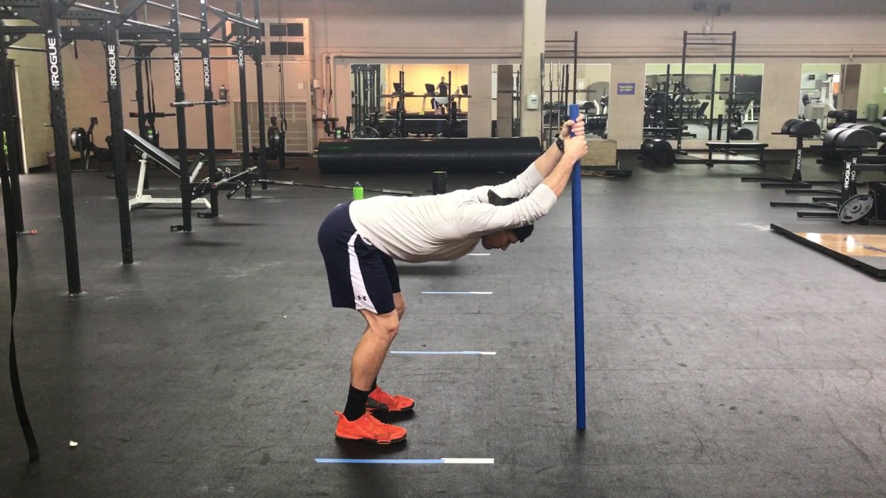 PVC Lat stretch + shoulder overhead mobility YouTube