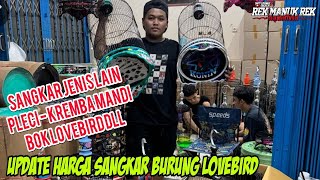 UPDATE HARGA SANGKAR BURUNG LOVEBIRD - PLECI - KREMBA MANDI - BOK LOVEBIRD DLL
